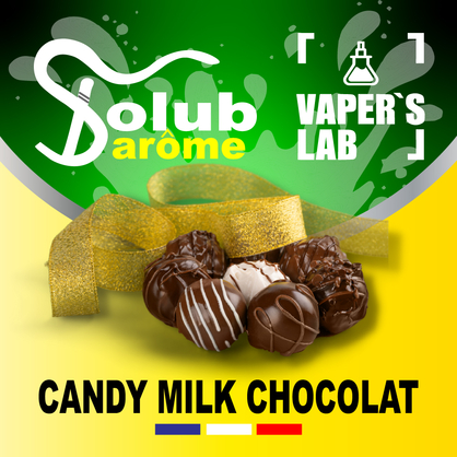 Фото, Видео, Лучшие вкусы для самозамеса Solub Arome "Candy milk chocolat" (Конфета с молочным шоколадом) 