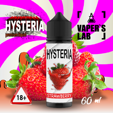 Жидкость для под систем Hysteria Strawberry 60 ml
