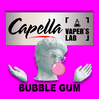 Фото на Aroma Capella Bubble Gum Жувальна гумка