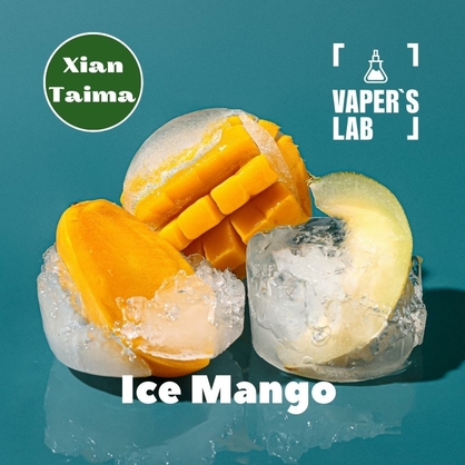 Фото, Відеоогляди на Найкращі ароматизатори для вейпа Xi'an Taima "Ice Mango" (Манго з холодком) 