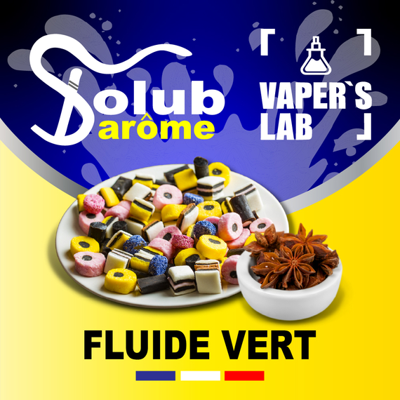 Отзывы на Натуральные ароматизаторы для вейпов Solub Arome "Fluide vert" (Жвачка с анисом и лакрицей) 