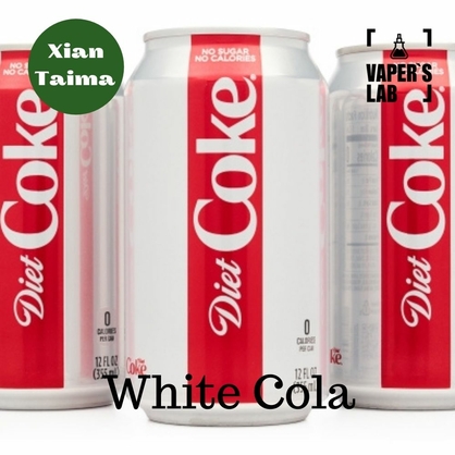 Фото, Відеоогляди на Натуральні ароматизатори для вейпів Xi'an Taima "White Cola" (Біла Кола) 