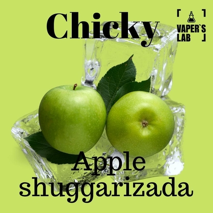 Фото, Відеоогляди Рідина Salt Chicky Salt Apple shuggarizada 15 ml