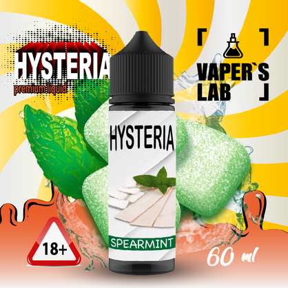 Фото заправка для вейпа hysteria spearmint 60 ml