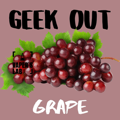 Фото купити жижу для вейпа geek out - виноградний мікс 120 мл