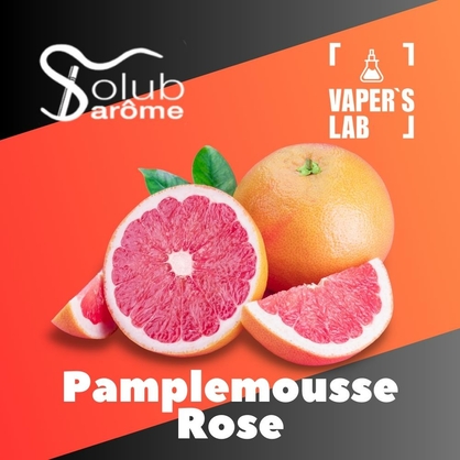 Фото, Видео, Набор для самозамеса Solub Arome "Pamplemousse rose" (Спелый грейпфрут) 