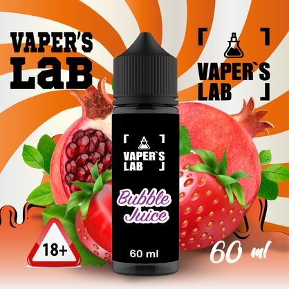 Фото, Видео на Жидкости для вейпов Vapers Lab Bubble juice 60 ml