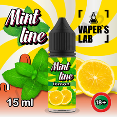 Жижи для пода Mint Line Salt 15 мл Lemon