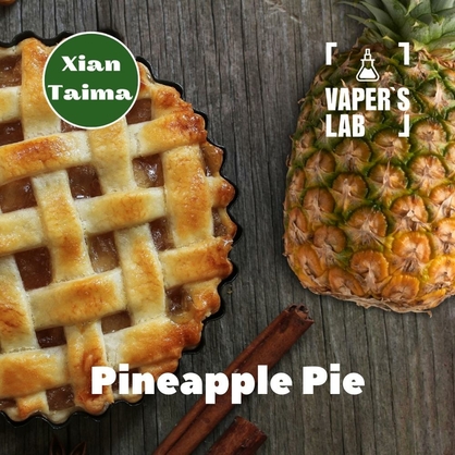 Фото, Відеоогляди на Ароматизатори для самозамісу Xi'an Taima "Pineapple Pie" (Ананасовий пиріг) 