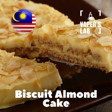 Malaysia flavors "Biscuit almond cake"