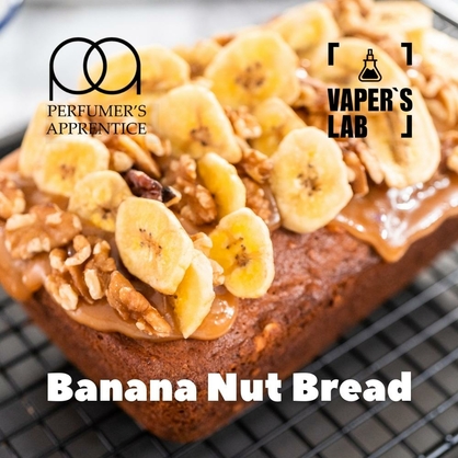 Фото, Відеоогляди на Натуральні ароматизатори для вейпів TPA "Banana Nut Bread" (Бананово-горіховий хліб) 