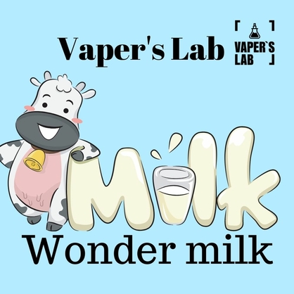 Фото, Видео на жидкость для вейпа Vapers Lab Wonder milk 60 ml