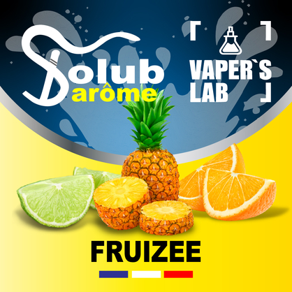 Фото, Видео, Ароматизатор для жижи Solub Arome "Fruizee" (Цитрусовый микс) 