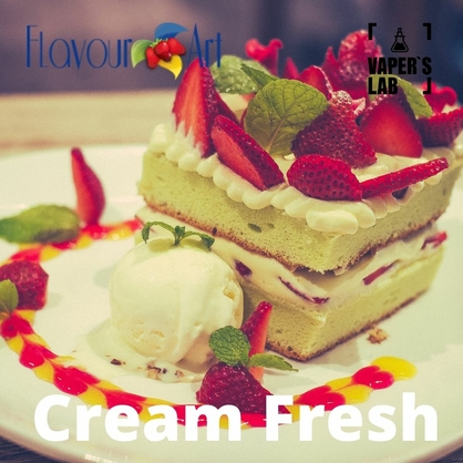 Фото, Відеоогляди на Ароматизатор FlavourArt Cream Fresh Вершки