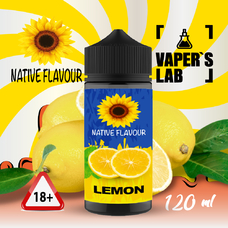 Заправка до електронної сигарети Native Flavour Lemon 120 ml