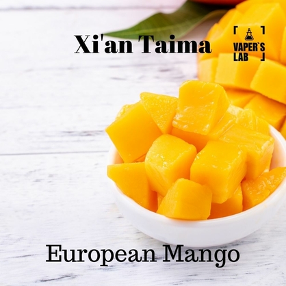 Фото, Відеоогляди на Преміум ароматизатор для електронних сигарет Xi'an Taima "European Mango" (Європейське манго) 