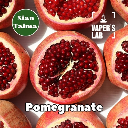 Фото, Відеоогляди на Натуральні ароматизатори для вейпів Xi'an Taima "Pomegranate" (Гранат) 