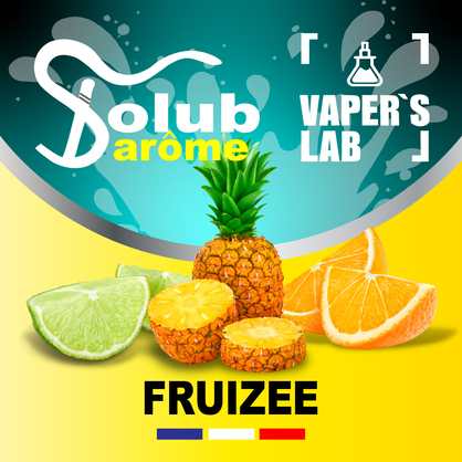 Фото, Видео, Ароматизатор для жижи Solub Arome "Fruizee" (Цитрусовый микс) 