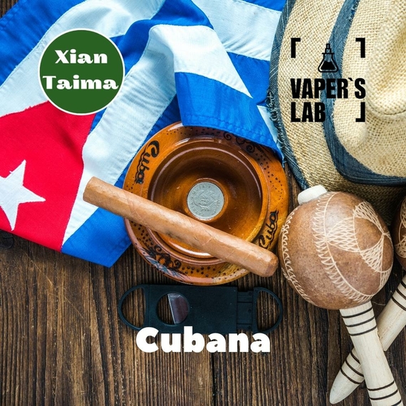Відгуки на Ароматизатори для рідини вейпів Xi'an Taima "Cubana" (Кубинська сигара) 