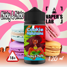 Жидкость для электронных сигарет Chicky Cookie macaroona 120 мл