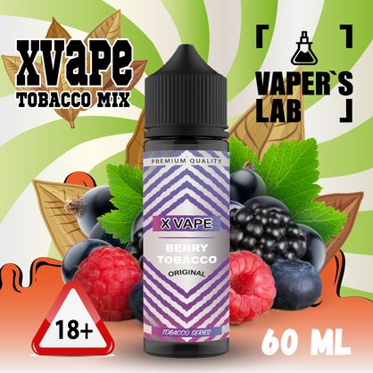 Фото, Відео на Жижи XVape Berry Tobacco