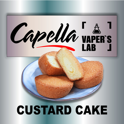 Фото на Aroma Capella Custard Cake Заварний торт