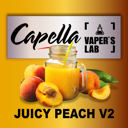 Фото на Aroma Capella Juicy Peach v2 Соковитий персик v2