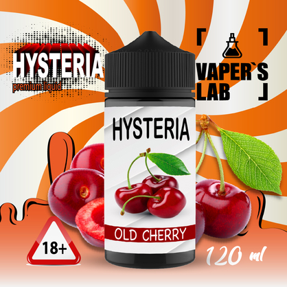 Фото жижа для вейпа купить hysteria old cherry 100 ml