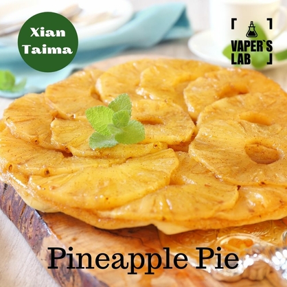 Фото, Відеоогляди на Ароматизатори для самозамісу Xi'an Taima "Pineapple Pie" (Ананасовий пиріг) 