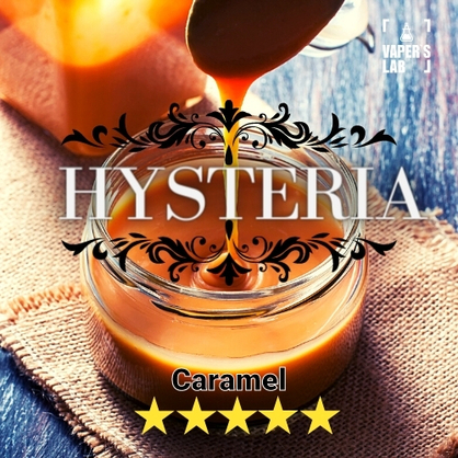 Фото, Видео на жижа Hysteria Caramel 30 ml