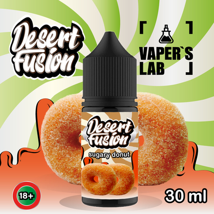 Фото жидкость для пода dessert fusion salt sugary donut 30 ml