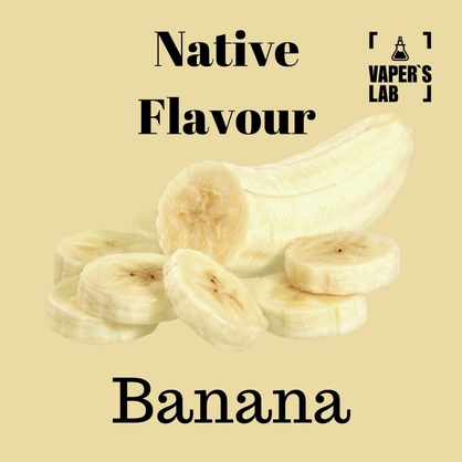 Фото, Відео на жижи Native Flavour Banana 100 ml