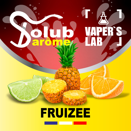 Фото, Видео, Ароматизатор для жижи Solub Arome "Fruizee" (Цитрусовый микс) 