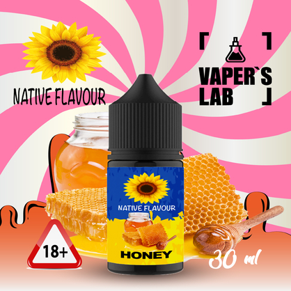 Фото жидкость для пода native flavour honey 30 ml