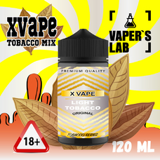 Заправка для вейпа с никотином XVape Light Tobacco 120 мл