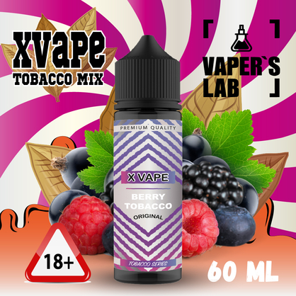 Фото, Відео на Жижи XVape Berry Tobacco