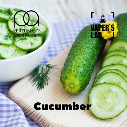 Фото, Видео, Ароматизаторы для вейпа TPA "Cucumber" (Огурец) 