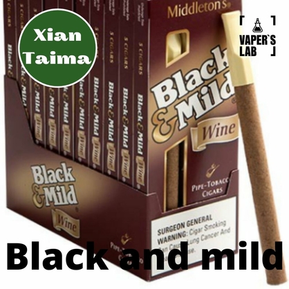 Фото, Відеоогляди на Ароматизатор для самозамісу Xi'an Taima "Black and mild" (Табак Блек Милд) 