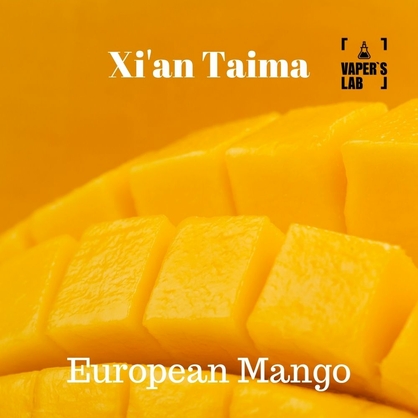 Фото, Відеоогляди на Преміум ароматизатор для електронних сигарет Xi'an Taima "European Mango" (Європейське манго) 