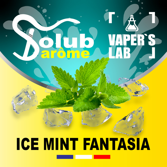 Отзывы на Ароматизаторы для солевого никотина   Solub Arome "Ice mint fantasia" (Мята ментол и куллер) 