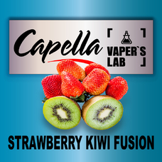 Аромка для вейпа Capella Flavors Strawberry Kiwi Fusion Полуничний ківі фьюжн