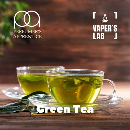 Фото, Видео, Ароматизаторы для солевого никотина   TPA "Green tea" (Зеленый чай) 