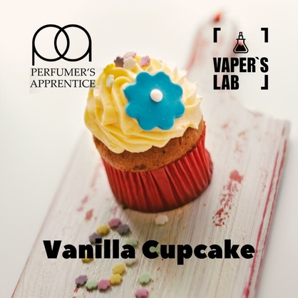 Фото, Видео, Ароматизатор для вейпа TPA "Vanilla Cupcake (DX)" (Ванильный кекс) 