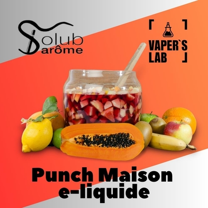 Фото, Відеоогляди на ароматизатор для самозамісу Solub Arome "Punch Maison e-liquide" (Екзотичний пунш) 