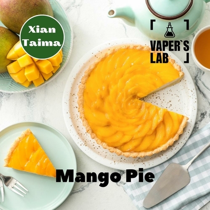 Фото, Відеоогляди на Найкращі ароматизатори для вейпа Xi'an Taima "Mango Pie" (Пиріг з манго) 