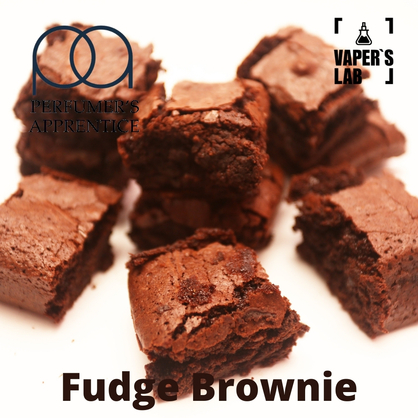 Фото, Видео, ароматизатор для самозамеса TPA "Fudge Brownie" (Шоколадный пирог с карамелью) 