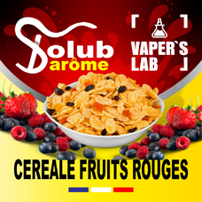 Ароматизатори для рідини вейпів Solub Arome "Céréale fruits rouges" (Кукурудзяні пластівці з ягодами)