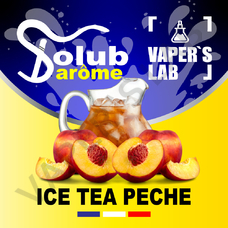 Ароматизатори для вейпа Solub Arome "Ice-T pêche" (Персиковий чай)