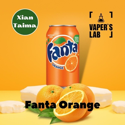 Фото, Видео, ароматизатор для самозамеса Xi'an Taima "Fanta Orange" (Фанта апельсин) 