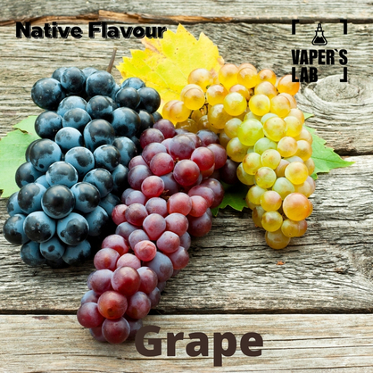 Фото, Відеоогляди на Компоненти для рідин Native Flavour "Grape" 30мл 